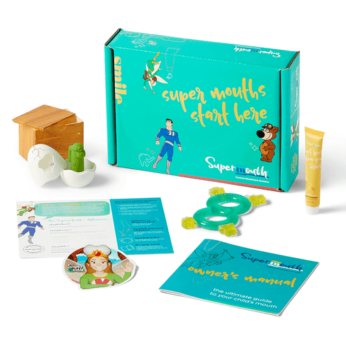 SuperMouth Hydroxamin non-Fluoride System Ages Teething to 24 Months