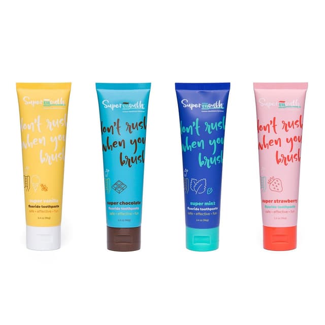 SuperMouth Fluoride with Nano Hydroxyapatite Toothpaste