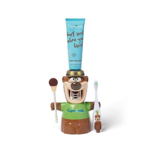 Moler MouthCare Cubby & Toothpaste Dispenser