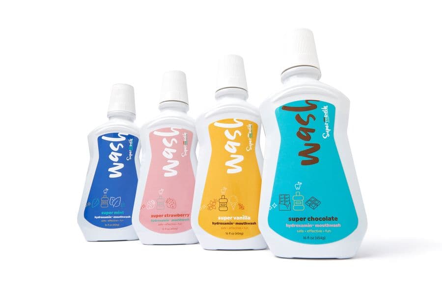 get to know SuperMouth hydroxamin non-fluoride mouthwash