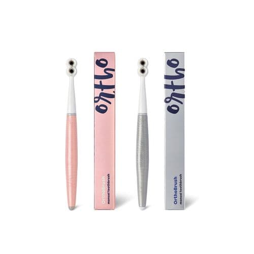 OrthoBrush Manual Toothbrush for Braces