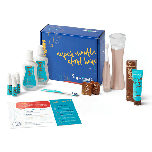 SuperMouth Nano-Hydroxyapatite non-Fluoride System for Teens & Adults - Complete